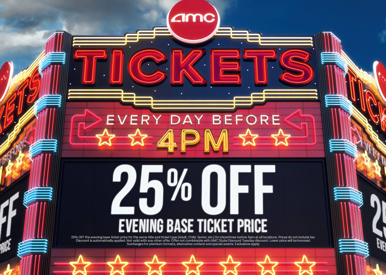 AMC THEATER E-TICKETS pricing