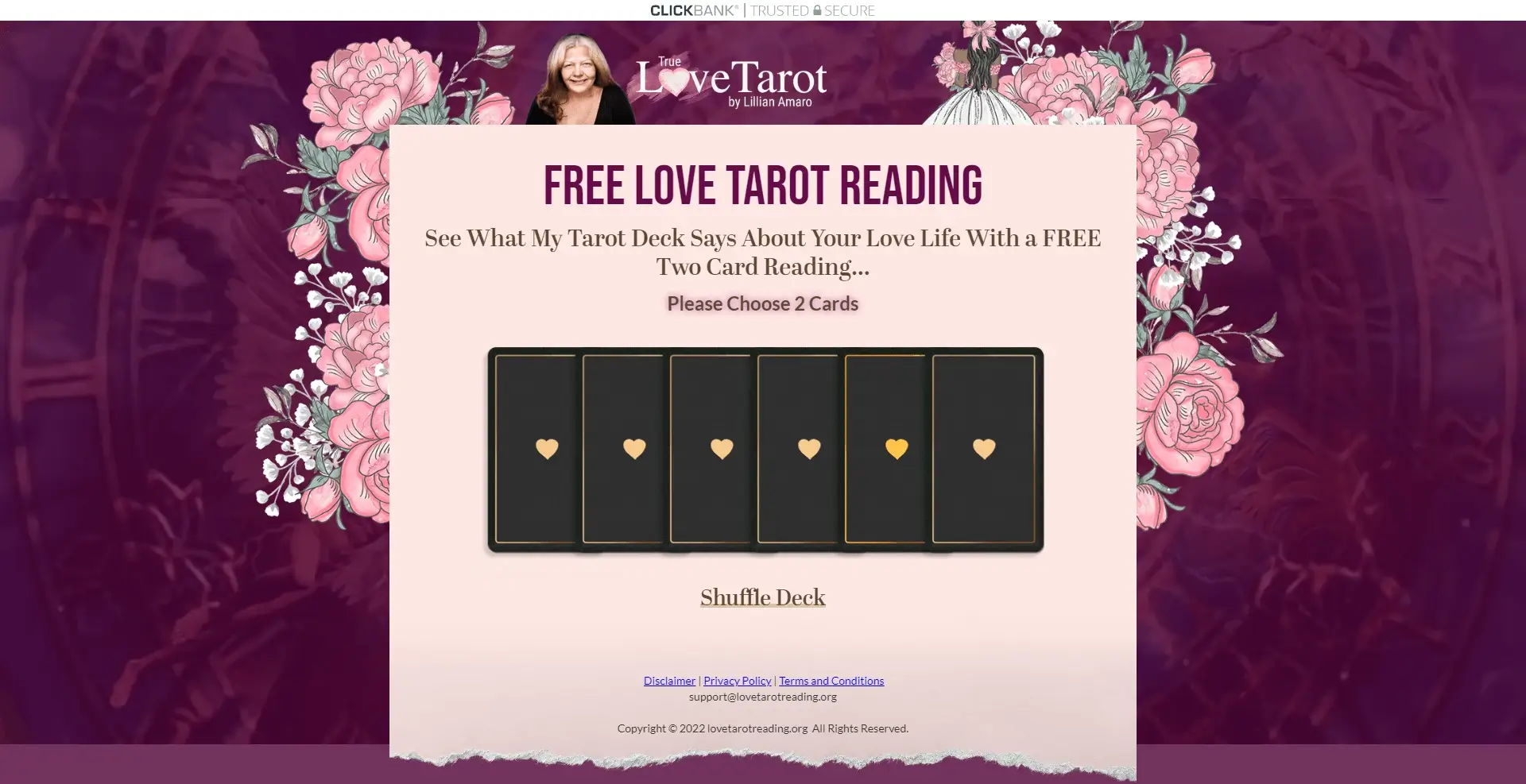 Love Tarot Reading - Lillian Amaro