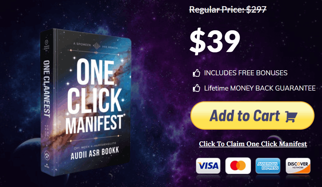 One Click Manifest pricing